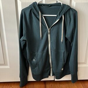 Emerald Heather Green Vuori DreamKnit Hoodie